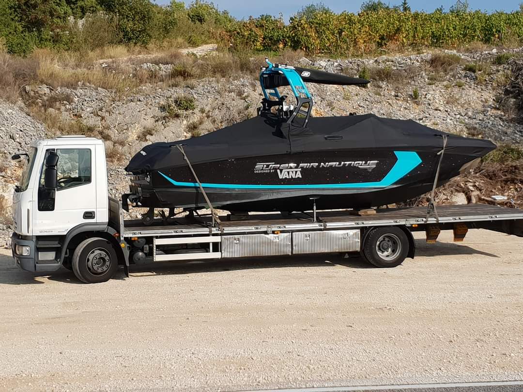Trasporto gommoni e motoscafi a Pistoia