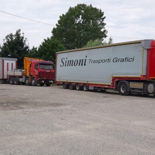 Trasporto di macchinari grafici a Bologna