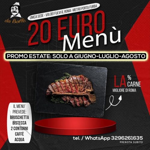 Ristorante Carne alla brace a Roma