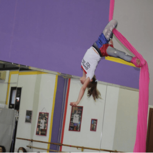 Aerial hoop a Calderara di Reno