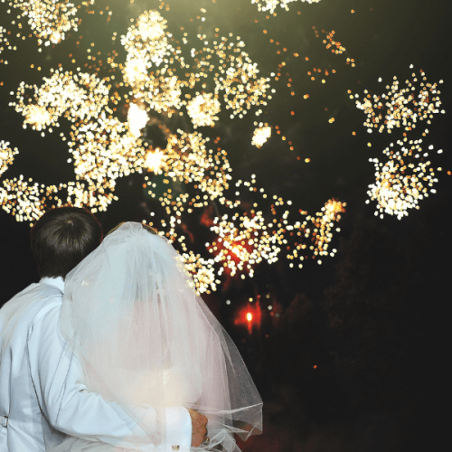Fuochi d’artificio per matrimoni Castelli Romani