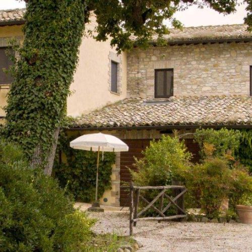 Vendita di prodotti locali ad Assisi