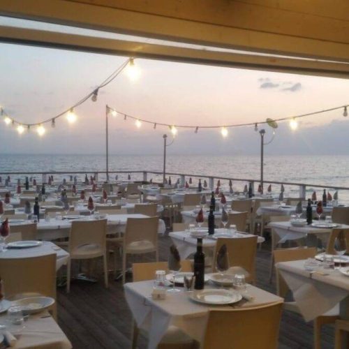 Ristorante con terrazza sul mare a Follonica
