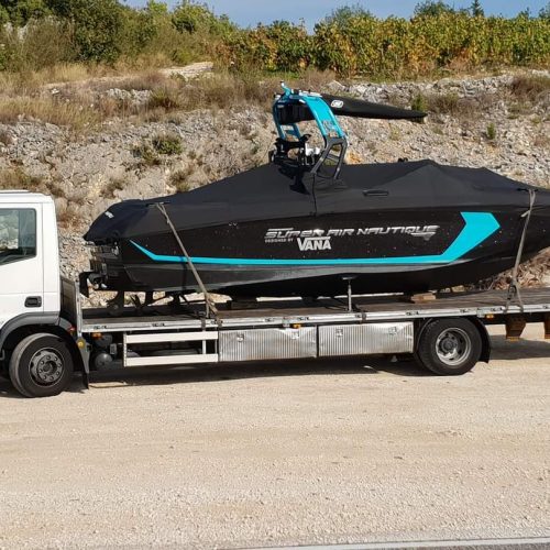 Trasporto gommoni e motoscafi a Pistoia