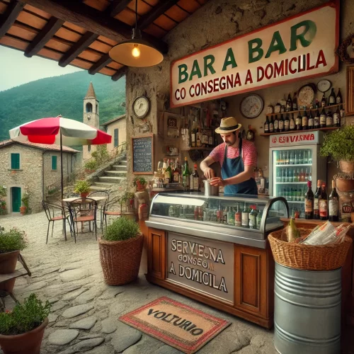 Bar con servizio di consegne a domicilio a Volturino