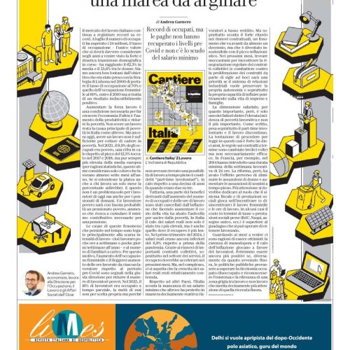 Lavoro di coibentazione a Viareggio