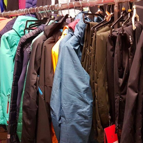 Negozio di abbigliamento in Val di Fiemme