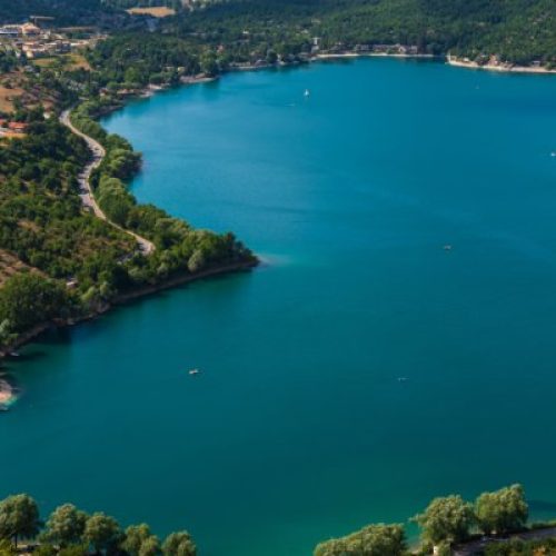 Noleggio pedalò sul lago di Scanno