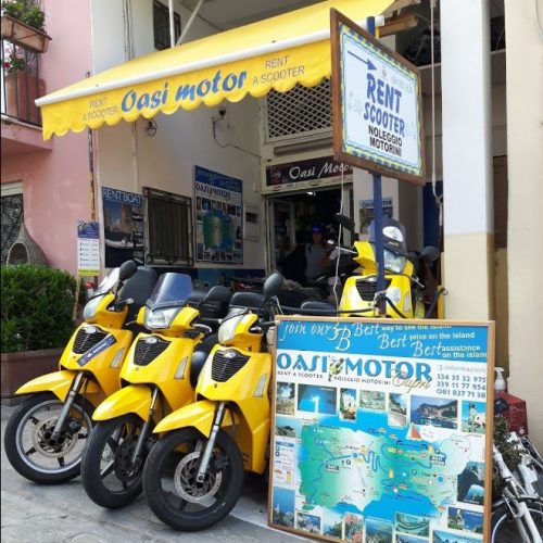 Noleggio scooter a Capri