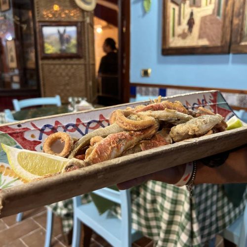 Trattoria di mare a Lampedusa